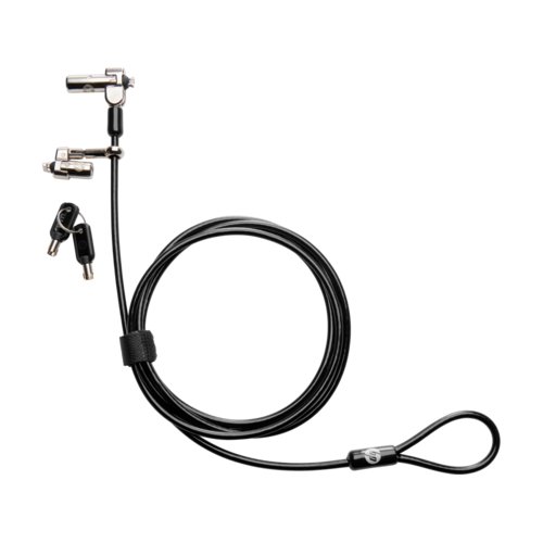 HP Nano 1AJ39AA Cable de Bloqueo Para Portátil, Tableta - 1.83m - Cierre con llave - Vinilo, Metal Galvanizado, Cloruro de
