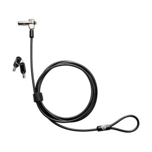 HP Nano 1AJ39AA Cable de Bloqueo Para Portátil, Tableta - 1.83m - Cierre con llave - Vinilo, Metal Galvanizado, Cloruro de