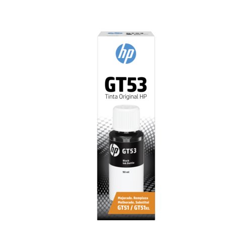 Kit de Relleno de Tinta HP GT53 - Negro - Inyección de tinta - 90 mL - 1 Paquete